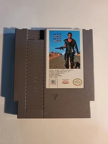 Mad Max (Nintendo Entertainment System, 1990) Authentic & Tested