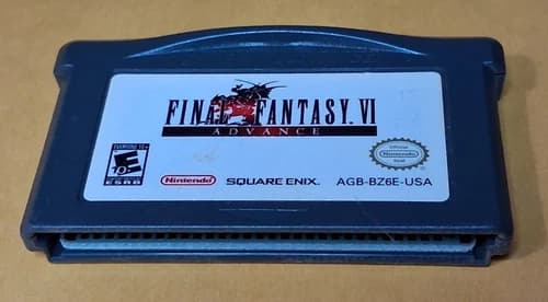 Final Fantasy VI 6 Advance for Nintendo Game Boy Advance Cart (Tested Working)