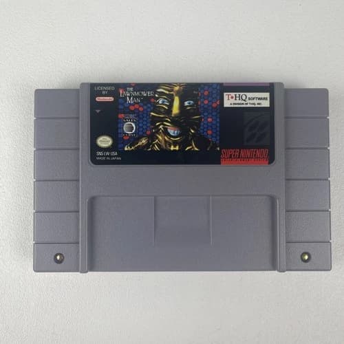 The Lawnmower Man (Super Nintendo SNES) Authentic, Game Cartridge Only Tested