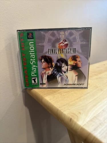 Final Fantasy VIII Greatest Hits-Sony PlayStation PS1- CIB Tested Complete