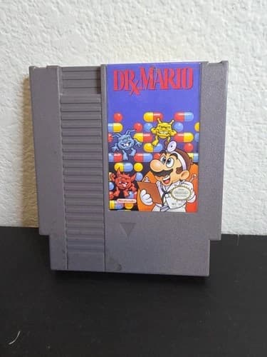 Dr. Mario (Nintendo NES, 1990) Authentic OEM Game Cartridge - Tested & Working