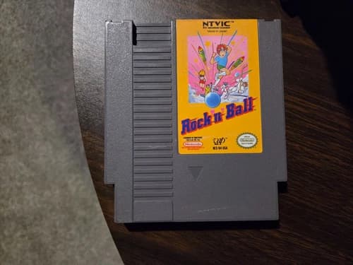 Rock 'n' Ball (Nintendo Entertainment System, 1990) NES