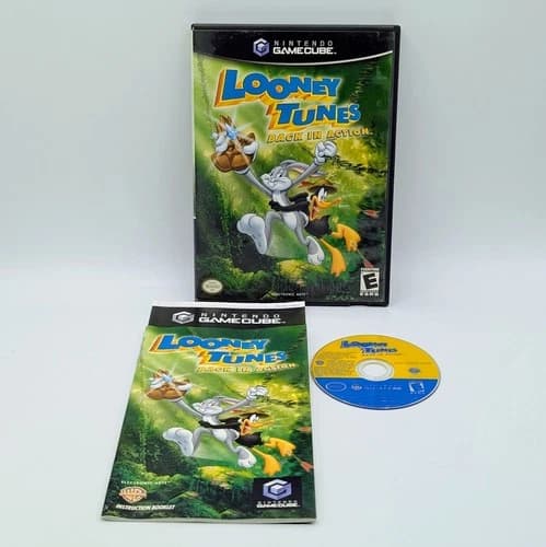 Looney Tunes Back in Action Nintendo GameCube Complete In Box CIB