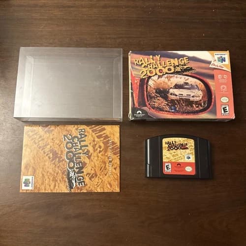 Rally Challenge 2000 (Nintendo 64 N64) Complete - Tested - Authentic
