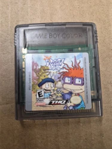 Rugrats in Paris The Movie (Nintendo Gameboy Color, GBC) Cartridge Only, TESTED