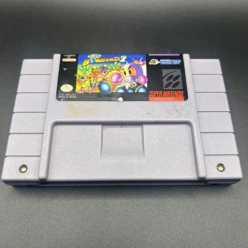 Super Bomberman 2 SNES Super Nintendo Game Authentic