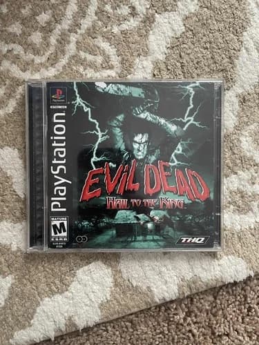 Evil Dead: Hail to the King PS1 (Sony PlayStation 1, 2000) Complete CIB