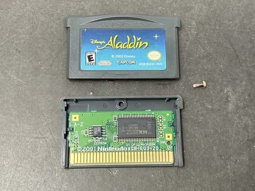 Disney's Aladdin (Nintendo Game Boy Advance) GBA Authentic Cartridge Only