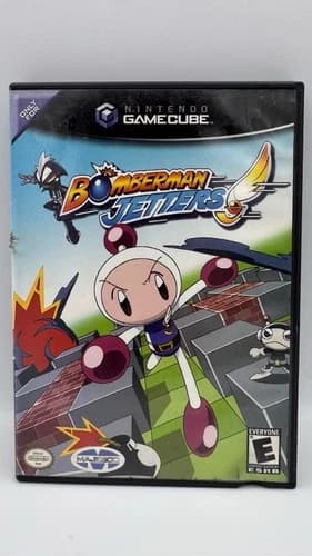 Bomberman Jetters (Nintendo GameCube, 2004) Complete With Manual