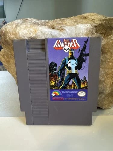 The Punisher (Nintendo NES, 1991). Tested. Very Clean Throughout!