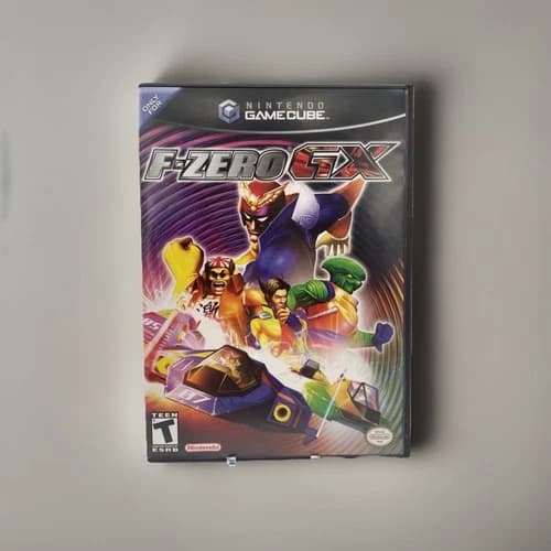 F-Zero GX (Nintendo GameCube, 2003) Cib Black Label Rare