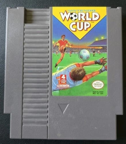 Nintendo NES World Cup (Tested & Working)