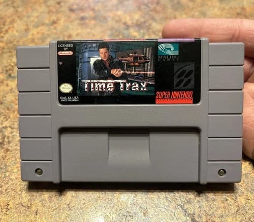 Time Trax (Super Nintendo Entertainment System, 1993) Authentic SNES