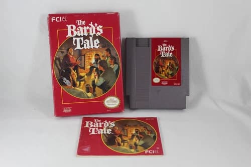 The Bard's Tale Nintendo NES Game Complete in Box CIB
