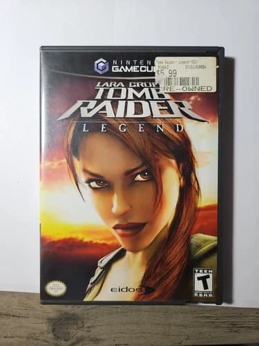 Eidos Lara Croft Tomb Raider Legend Nintendo GameCube Tomb Raider Series