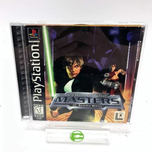 Star Wars Masters of Teras Kasi (Sony PlayStation 1 PS1, 1997) CIB