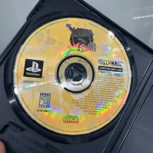 X-men vs Street Fighter (Sony PlayStation 1, PS1) Disc Only