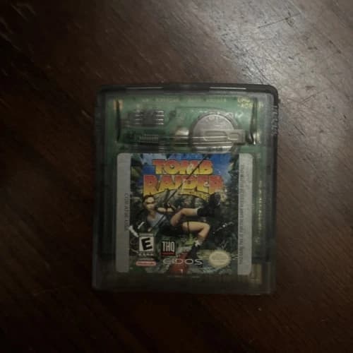 Tomb Raider: Starring Lara Croft (Nintendo Game Boy Color) Authentic - TESTED