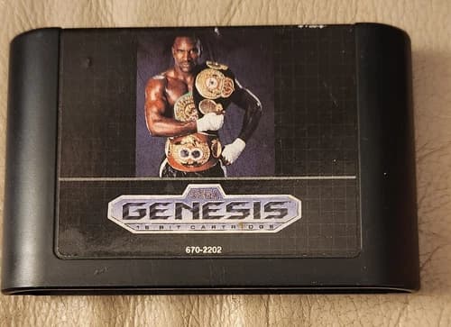 Evander Holyfield's "Real Deal" Boxing (Sega Genesis, 1992) Cartridge Only