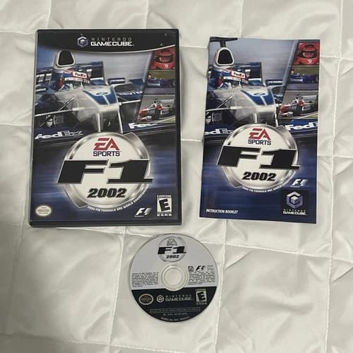 F1 2002 (Nintendo GameCube, 2002) - Tested! CIB