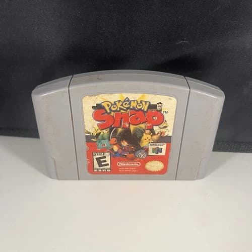 Pokemon Snap Nintendo 64 N64 1999 Game Cartridge- Cartridge Only