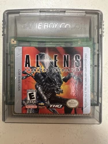 Aliens: Thanatos Encounter THQ Nintendo Game Boy Color Licensed NTSC-U/C