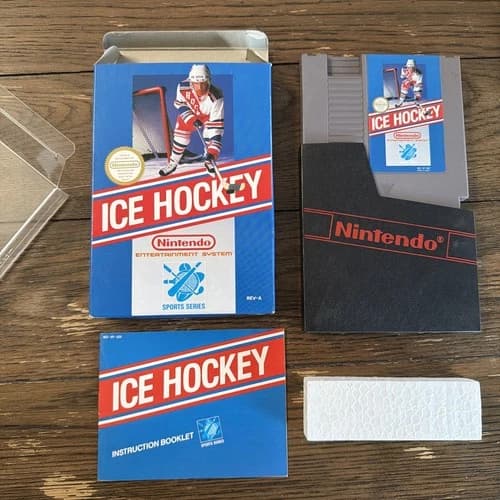 Ice Hockey Nintendo NES CIB Complete | Rev A