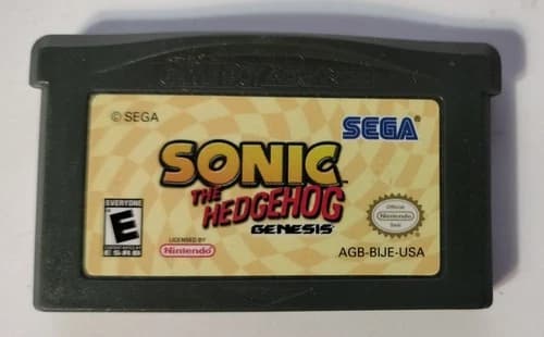Sonic the Hedgehog: Genesis Nintendo Game Boy Advance