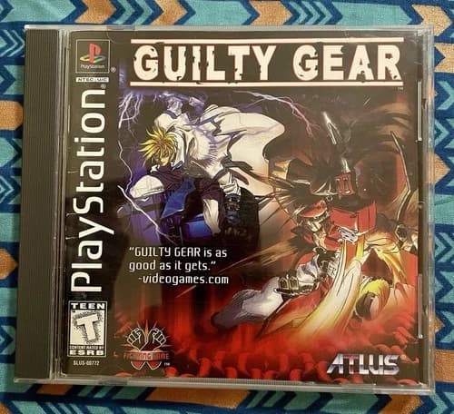 Guilty Gear 1998 Sony PlayStation 1 PS1 Very Good CIB Tested Working