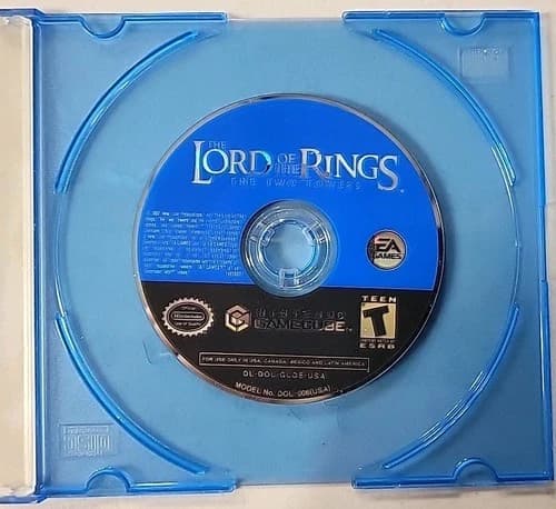 The Lord of the Rings The Two Towers Nintendo GameCube Disc Only