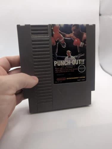 Mike Tyson's Punch-Out Nintendo Entertainment System 1987 NES Tested Working
