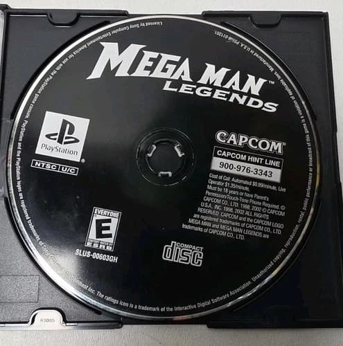 Capcom Mega Man Legends PlayStation 1 PS1 DISC ONLY Tested