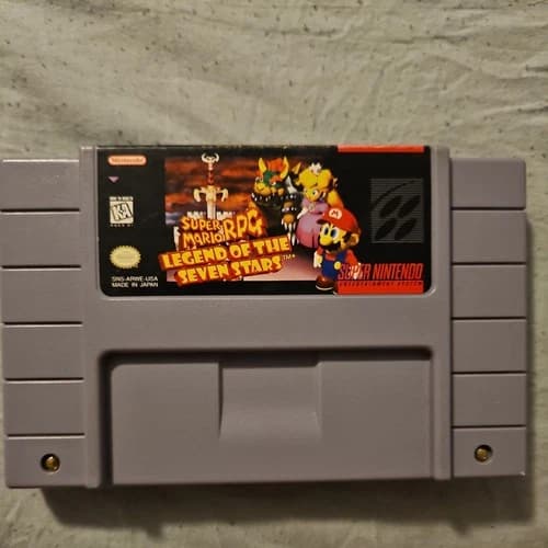 Super Mario RPG: Legend of the Seven Stars Nintendo SNES