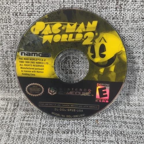 Pac-Man World 2 (Nintendo GameCube, 2002) Disc Only Tested Working