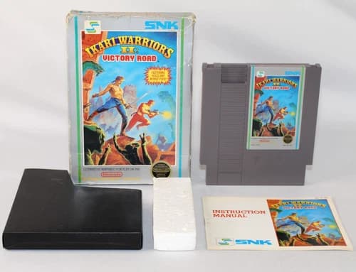 Ikari Warriors II: Victory Road NES Nintendo Complete CIB! Good Condition! Rare!