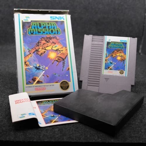 Alpha Mission (NES) CIB - Good Condition