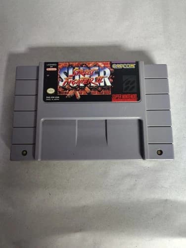 Super Street Fighter II: New Challengers (Super Nintendo SNES, 1994) Authentic ☆