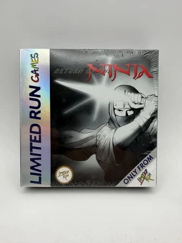 Return of the Ninja Limited Run Games **Gameboy Color NEW MISB