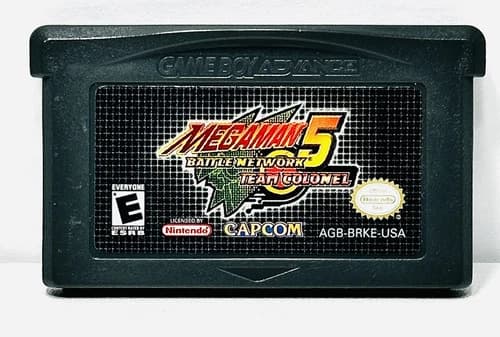 Mega Man Battle Network 5: Team Colonel Nintendo Game Boy Advance GBA AUTHENTIC