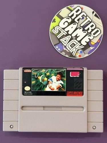 Jimmy Connors Pro Tennis Tour Super Nintendo SNES Cart Only