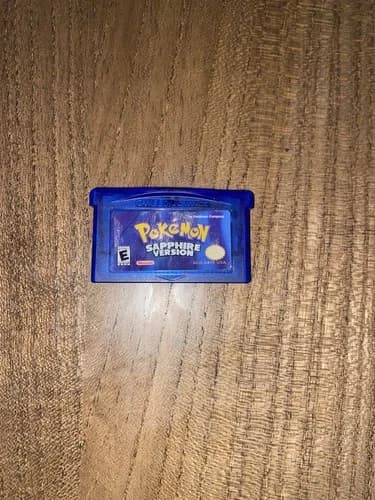 Pokemon Sapphire Game Boy Advance 2003 Authentic Cartridge (Tested Working)