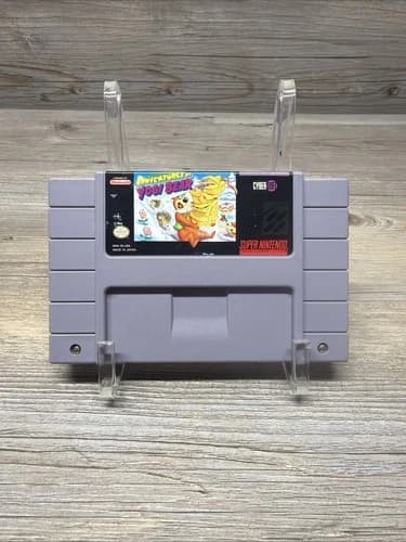Adventures of Yogi Bear Super Nintendo SNES Tested & Working Authentic