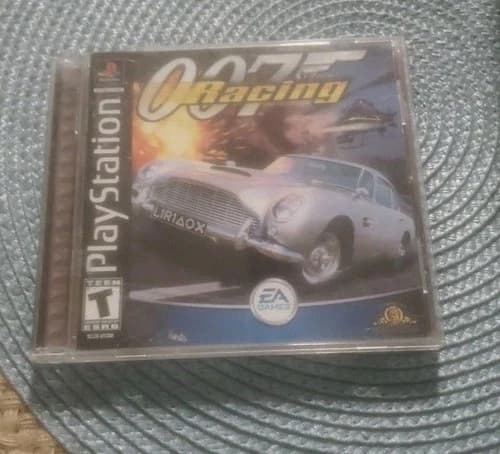 007 Racing Sony Playstation 1 PS1 Game Complete Complete Great Shape!