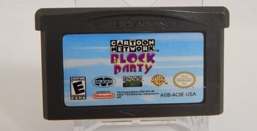 Cartoon Network Block Party Nintendo Gameboy Advance GBA Authentic Tested Works