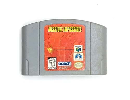 MISSION IMPOSSIBLE game cartridge for NINTENDO 64 N64 system/ FREE SHIPPING !!
