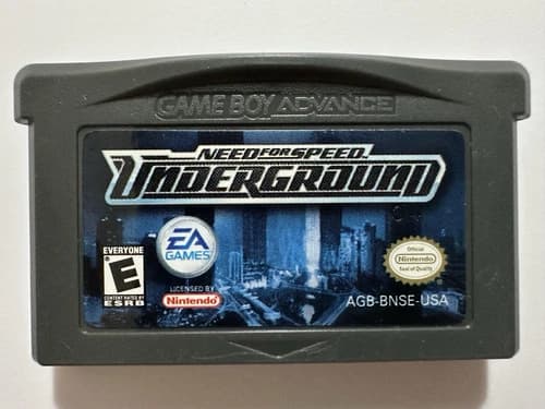 Need for Speed: Underground (Nintendo Game Boy Advance, 2003)- Authentic