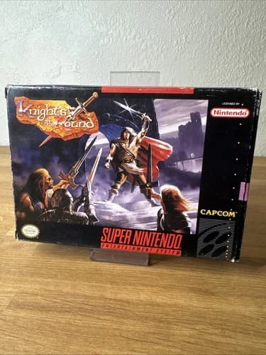 Knights of the Round Complete CIB - SNES, Super Nintendo, Capcom