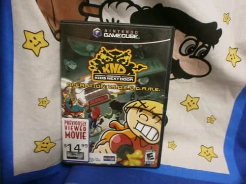 Nintendo Gamecube Codename Kids Next Door Operation V.I.D.E.O.G.A.M.E. Game