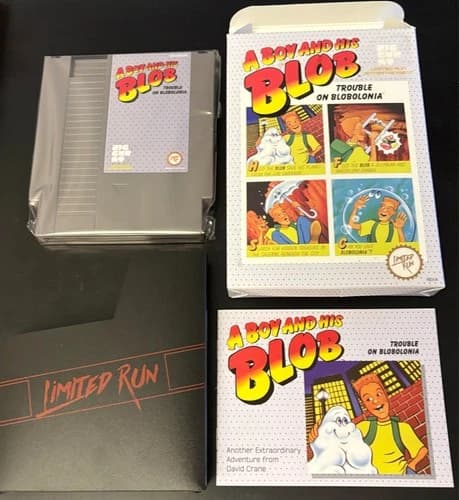A Boy and His Blob Trouble on Blobolonia Nintendo NES - Limited Run Games