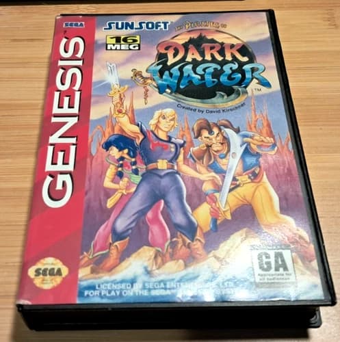 Pirates of Dark Water Sega Genesis Original Complete CIB